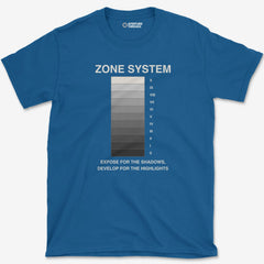 T-Shirt Royal / XS Zone Vertical Scale T-Shirt