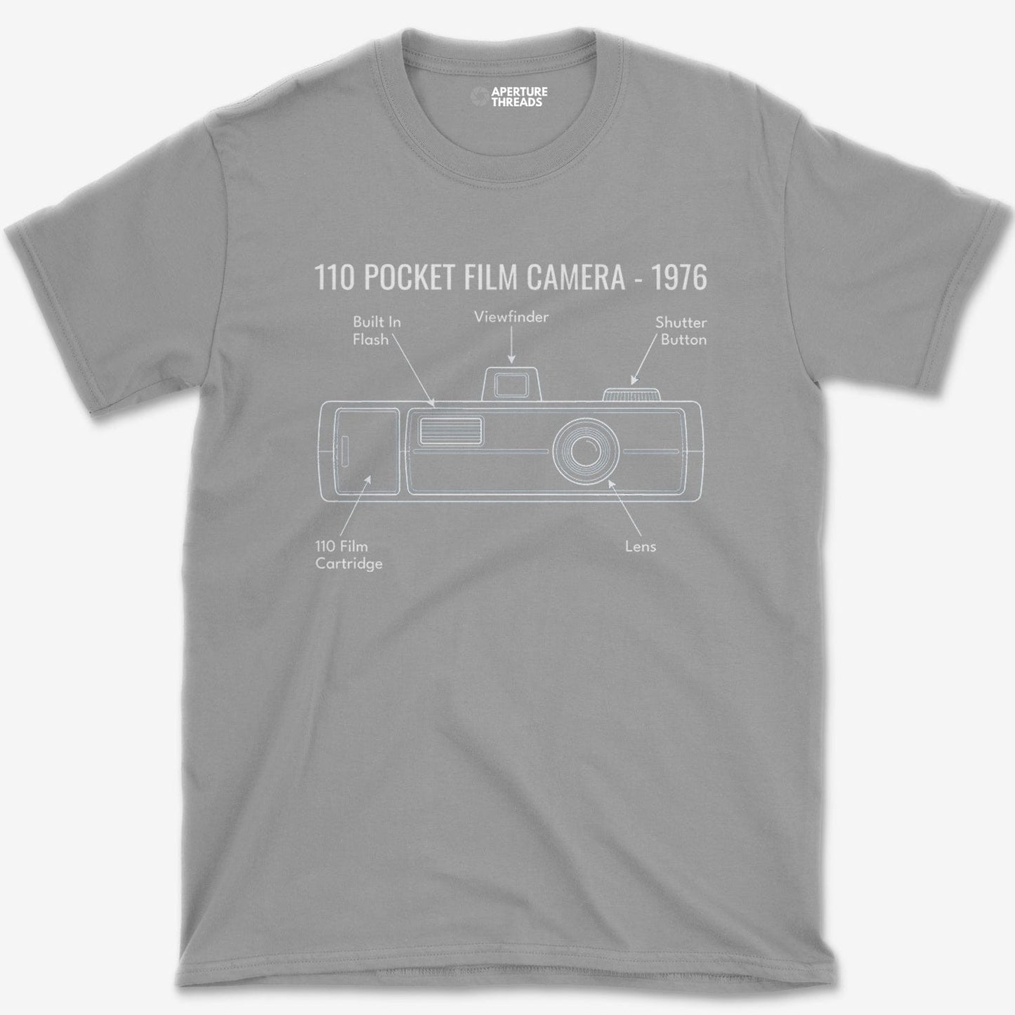 T-Shirt Sport Grey / S 110 Camera BP T-Shirt