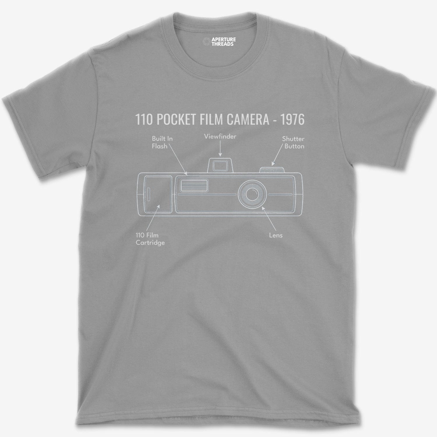 T-Shirt Sport Grey / S 110 Camera BP T-Shirt