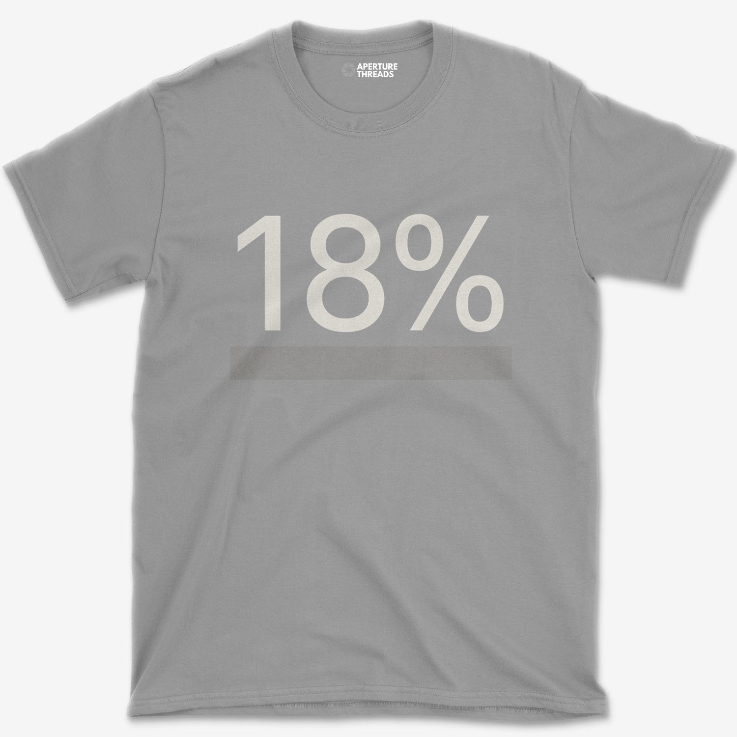 T-Shirt Sport Grey / S 18 Percent T-Shirt