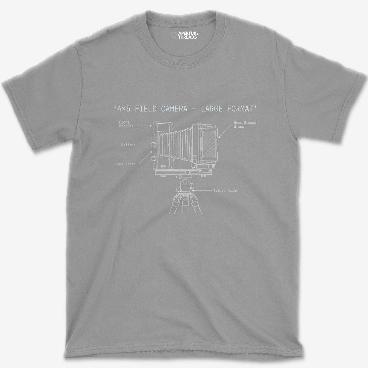 T-Shirt Sport Grey / S 4x5 Camera BP T-Shirt