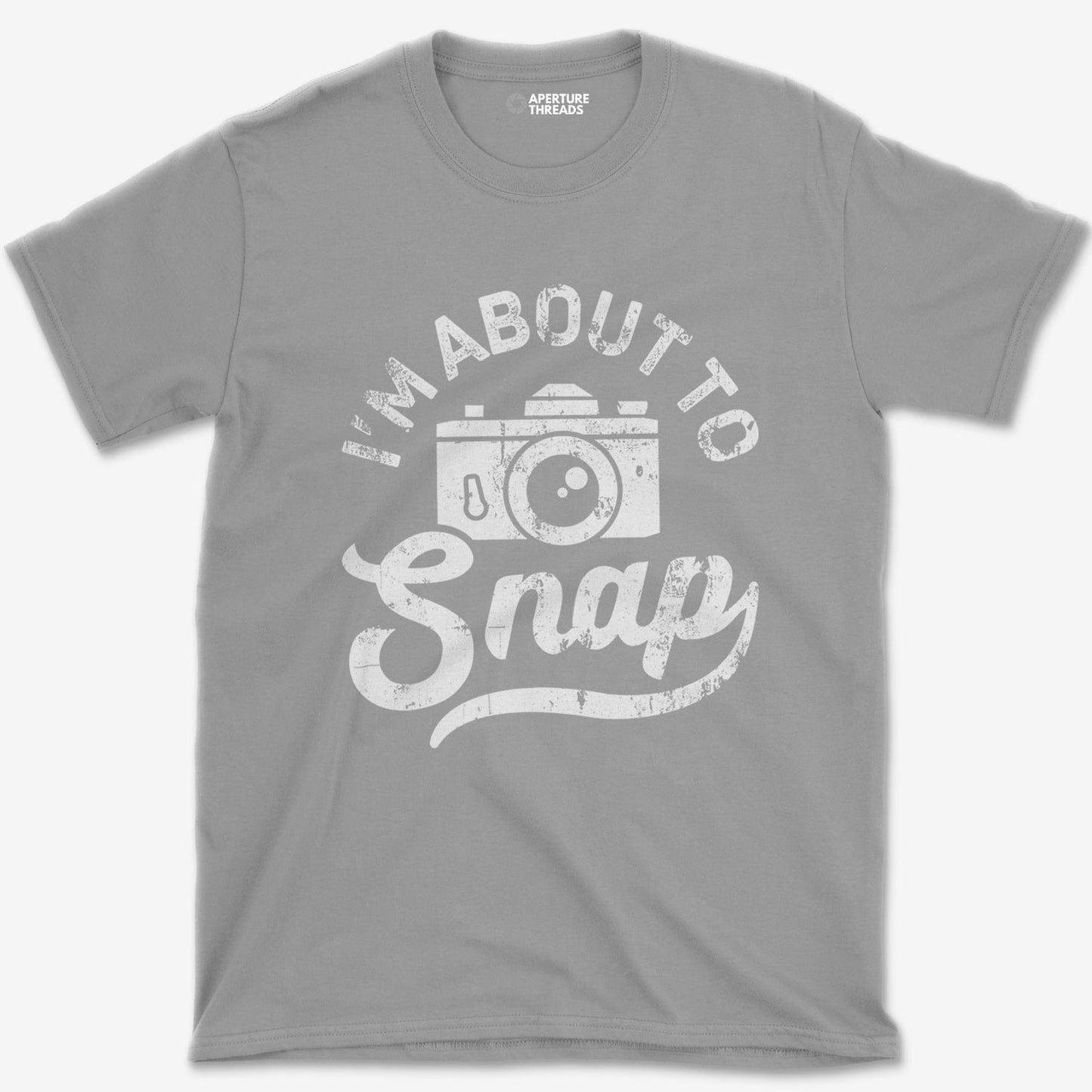 T-Shirt Sport Grey / S About To Snap T-Shirt