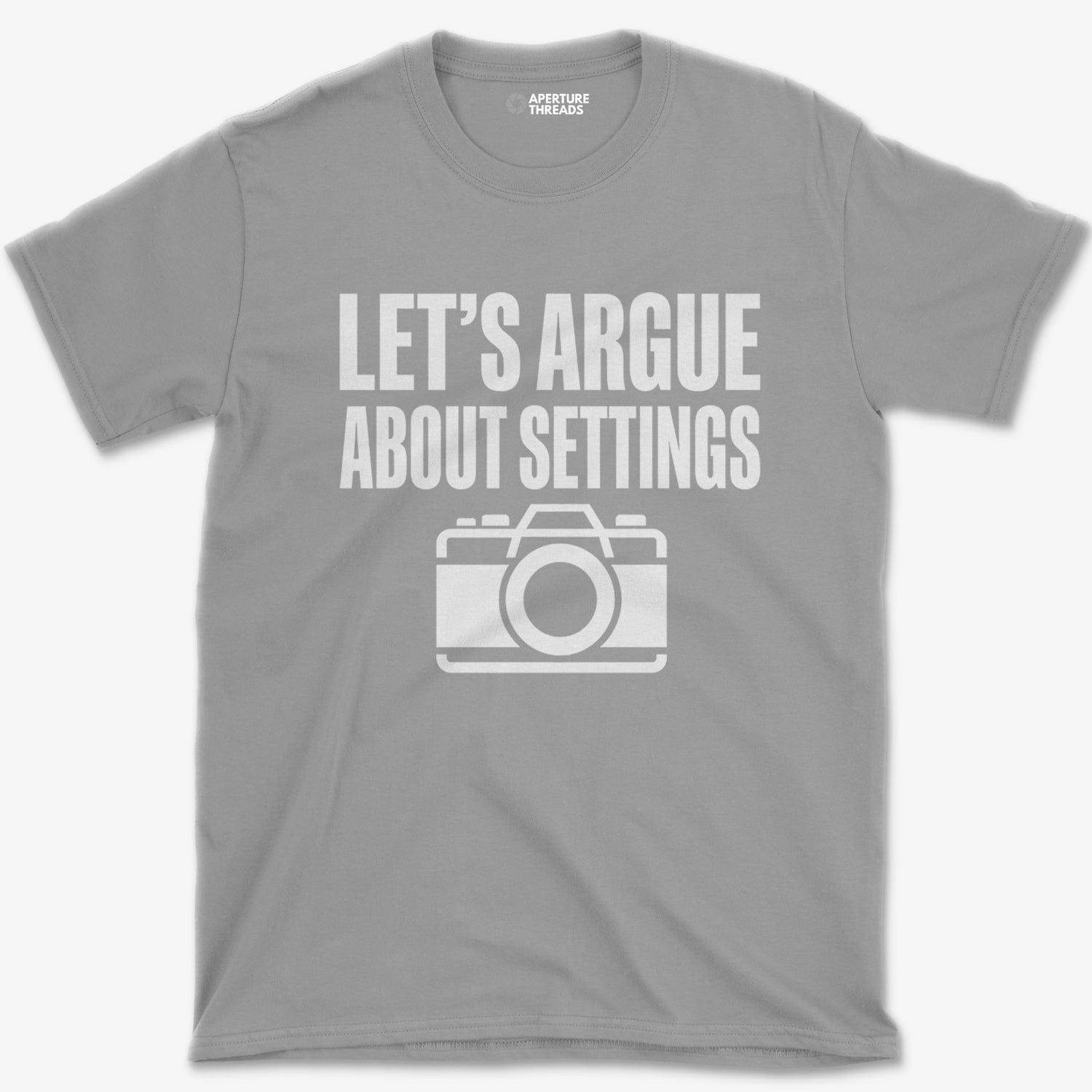 T-Shirt Sport Grey / S Argue About Settings T-Shirt