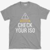 T-Shirt Sport Grey / S Check ISO T-Shirt