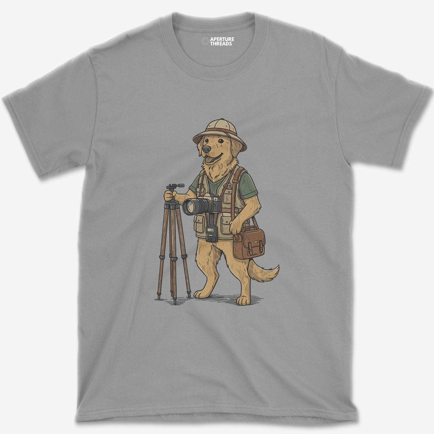 T-Shirt Sport Grey / S Dog Photographer T-Shirt