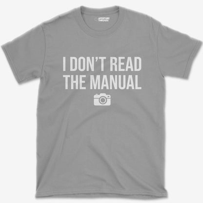 T-Shirt Sport Grey / S Don't Read Manual T-Shirt