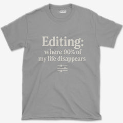 T-Shirt Sport Grey / S Editing T-Shirt