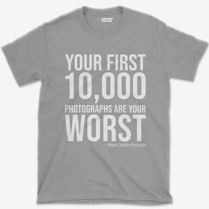 T-Shirt Sport Grey / S First 10000 T-Shirt