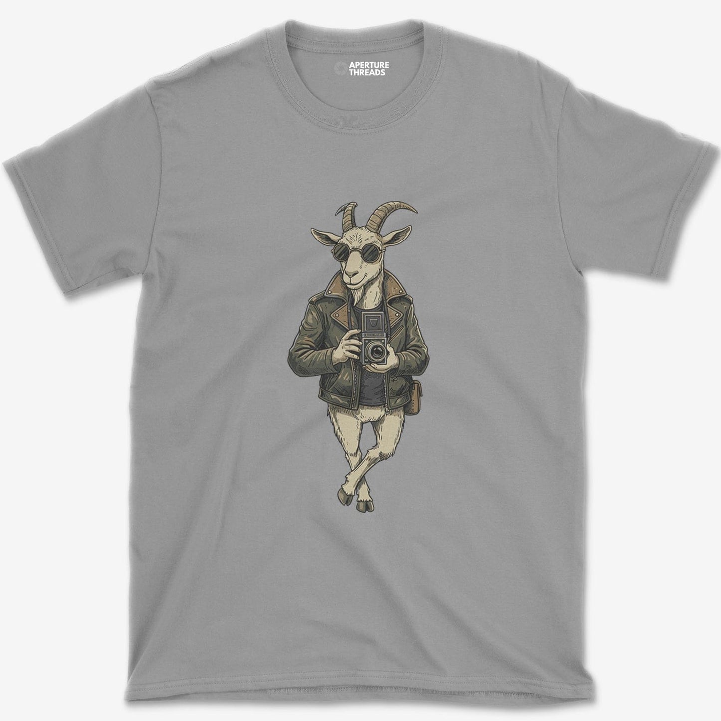 T-Shirt Sport Grey / S Goat Photographer T-Shirt