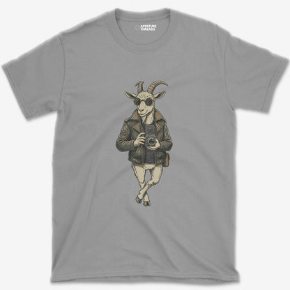 T-Shirt Sport Grey / S Goat Photographer T-Shirt