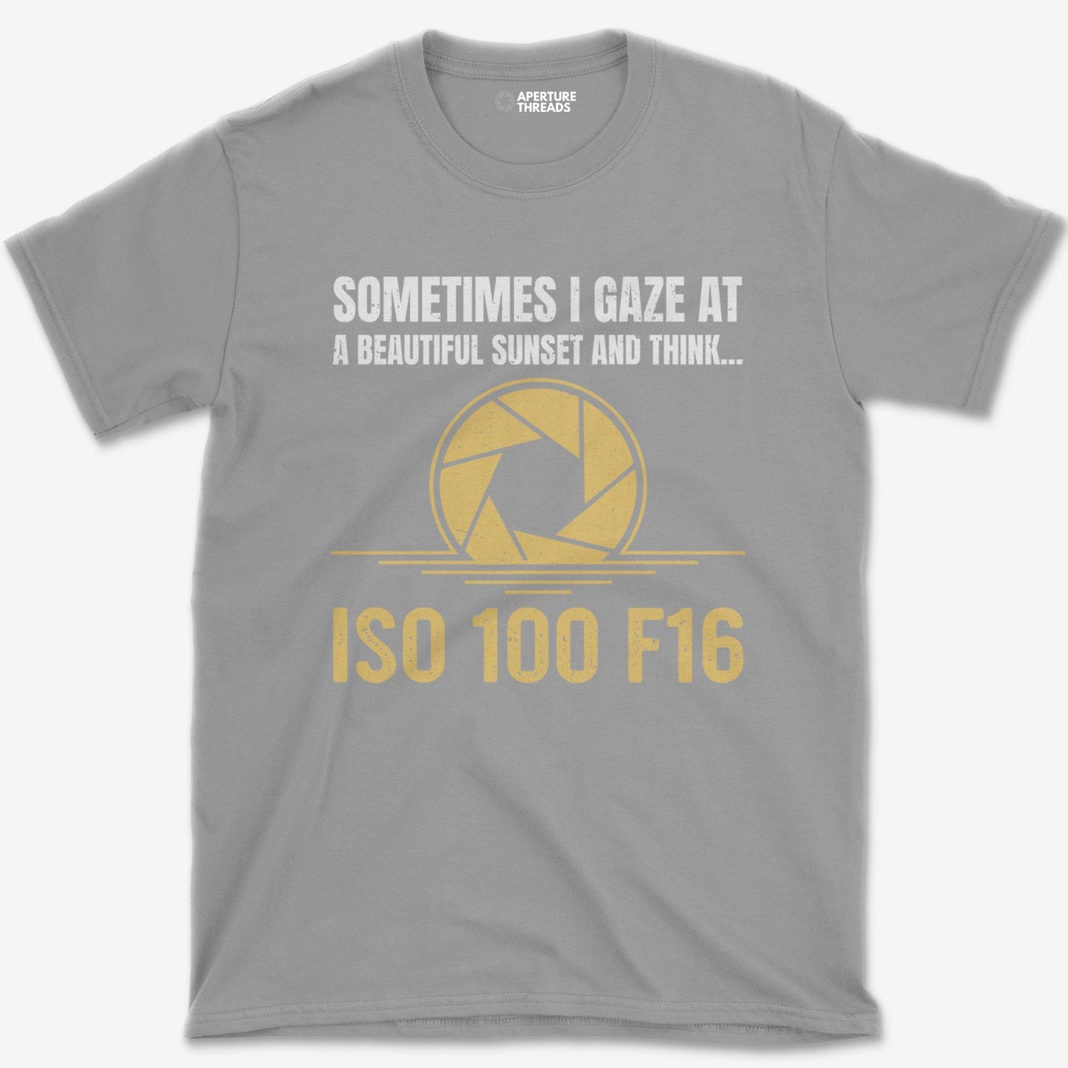 T-Shirt Sport Grey / S ISO 100 F16 T-Shirt