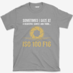 T-Shirt Sport Grey / S ISO 100 F16 T-Shirt