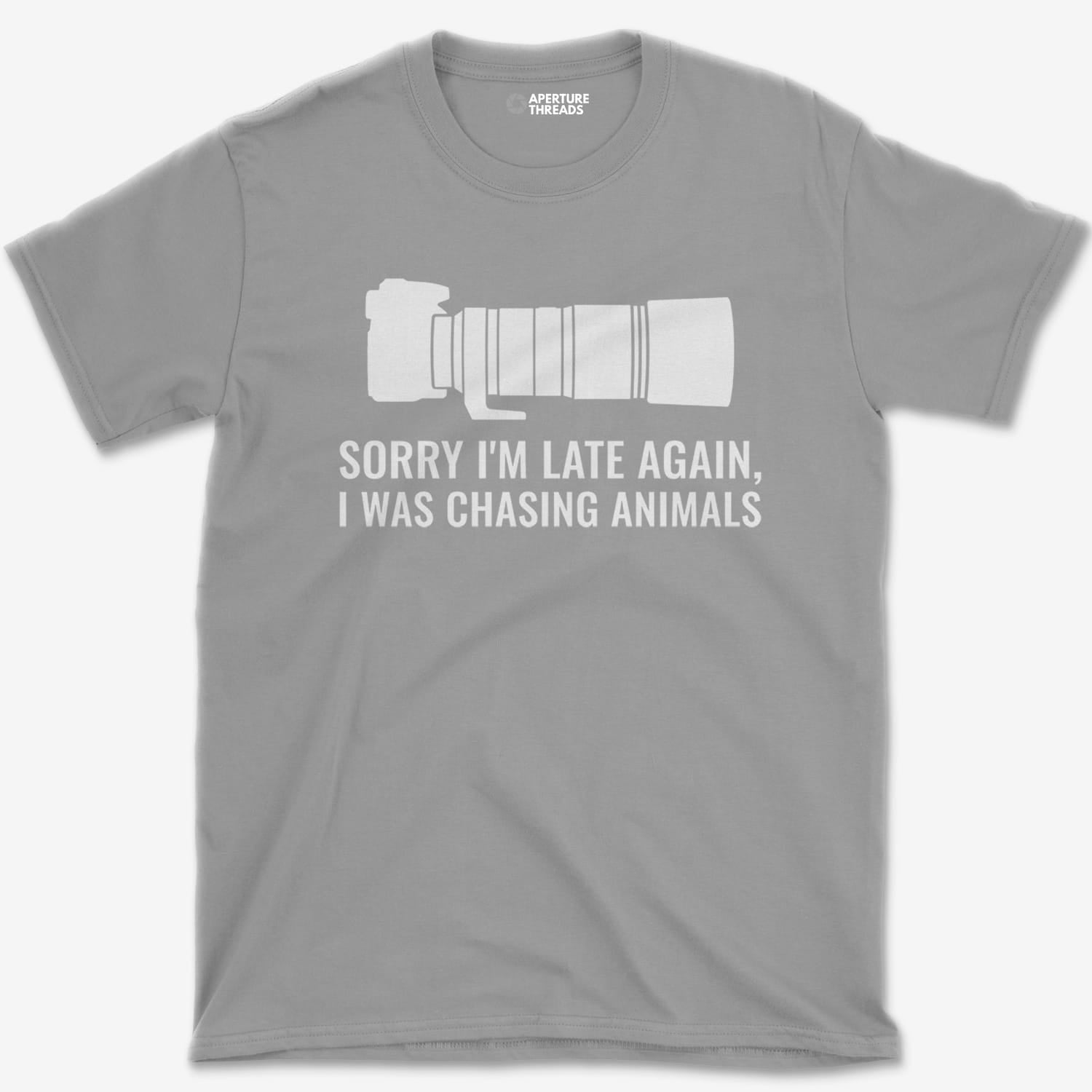 T-Shirt Sport Grey / S Late Again T-Shirt