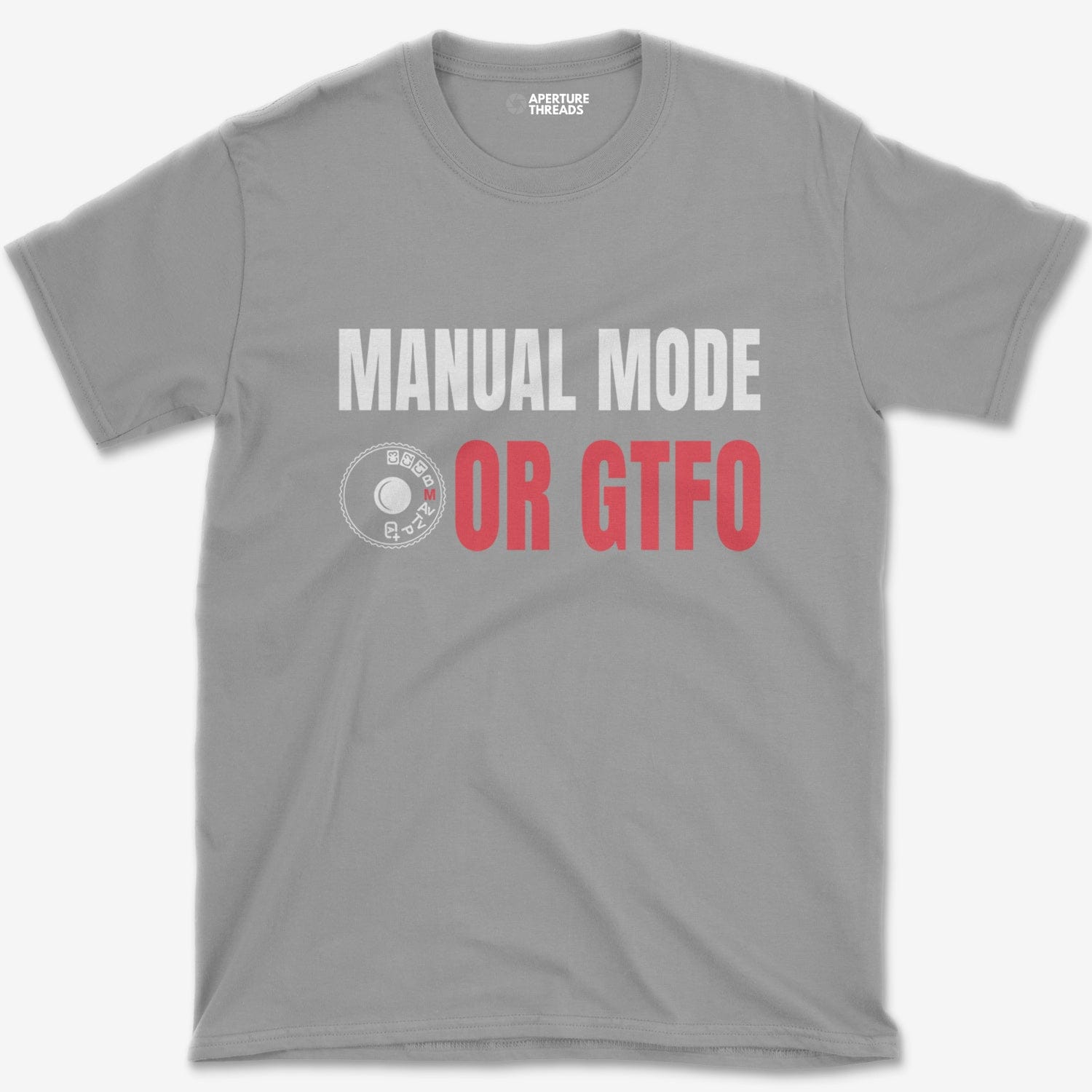 T-Shirt Sport Grey / S Manual Or Nothing T-Shirt