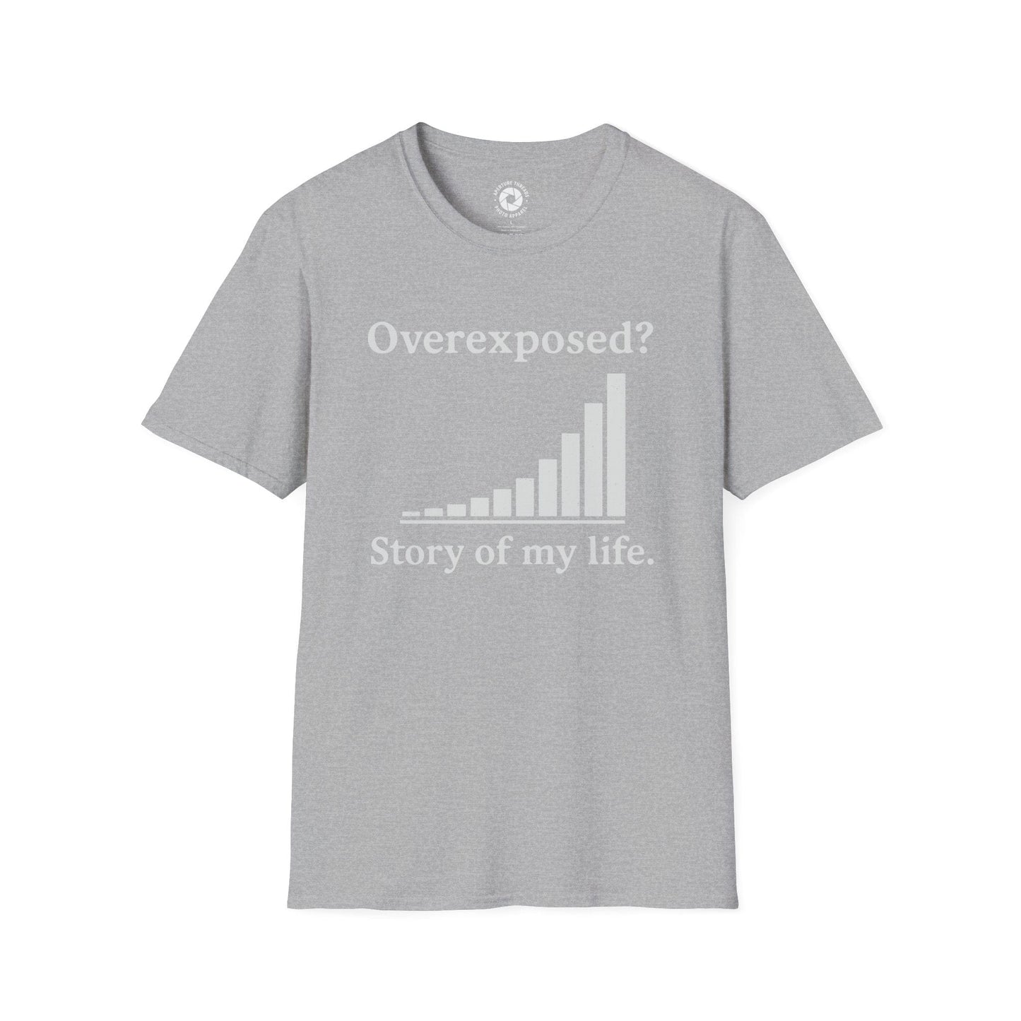 T-Shirt Sport Grey / S Overexposed Histogram T-Shirt