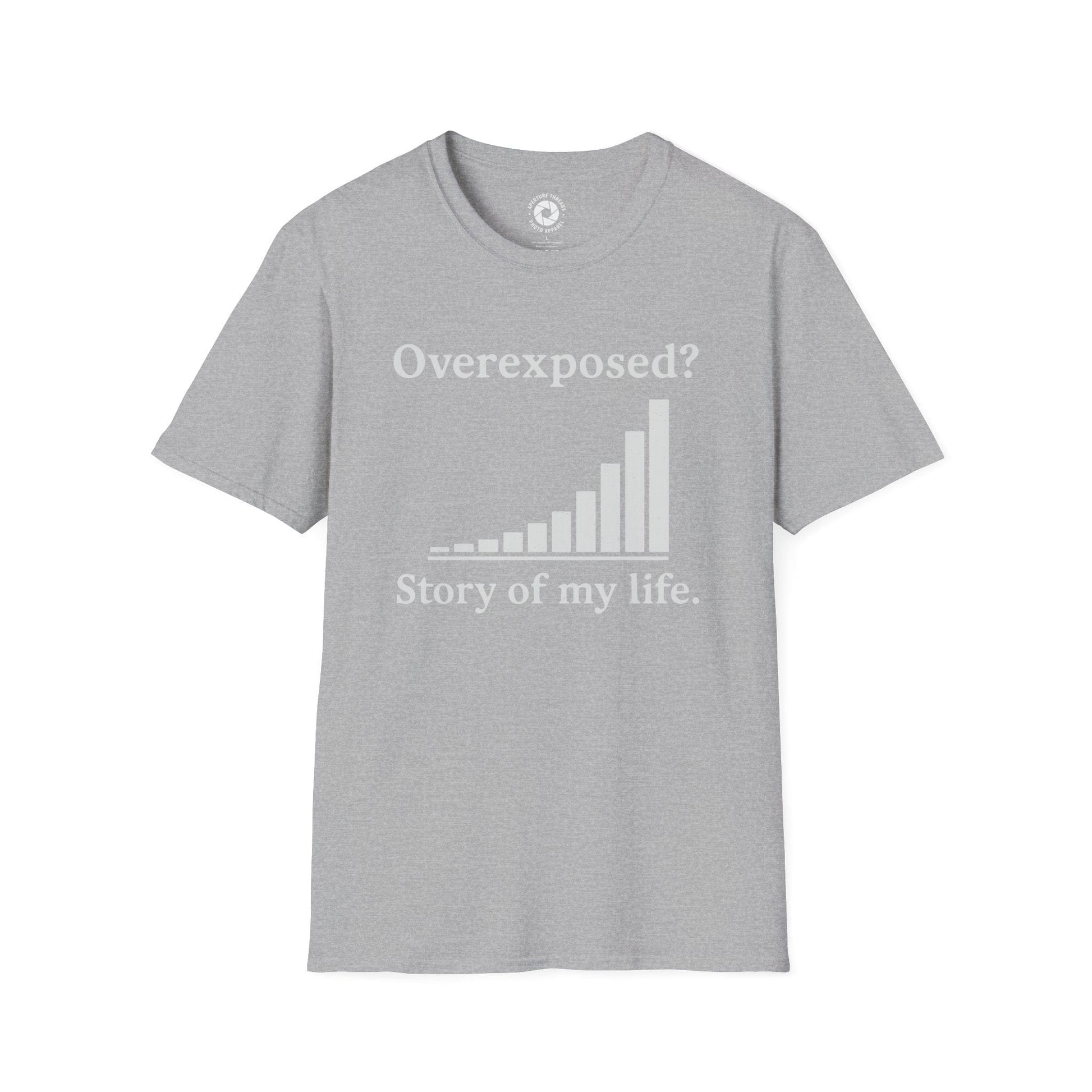 T-Shirt Sport Grey / S Overexposed Histogram T-Shirt