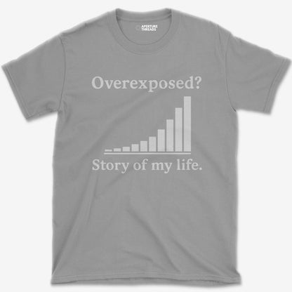 T-Shirt Sport Grey / S Overexposed Histogram T-Shirt
