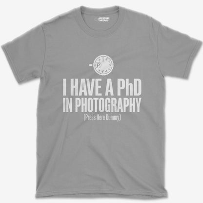 T-Shirt Sport Grey / S PhD T-Shirt