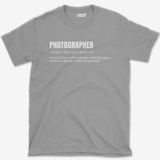 T-Shirt Sport Grey / S Photographer Definition T-Shirt