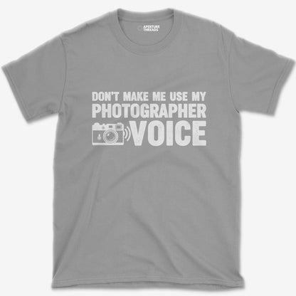 T-Shirt Sport Grey / S Photographer Voice T-Shirt