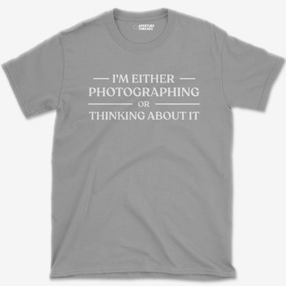 T-Shirt Sport Grey / S Photographing T-Shirt
