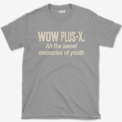T-Shirt Sport Grey / S Plus-X Memories T-Shirt