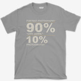 T-Shirt Sport Grey / S Portrait Photography T-Shirt
