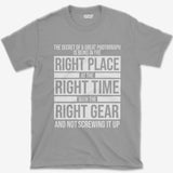 T-Shirt Sport Grey / S Right Place T-Shirt
