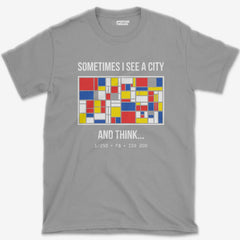 T-Shirt Sport Grey / S See A City T-Shirt