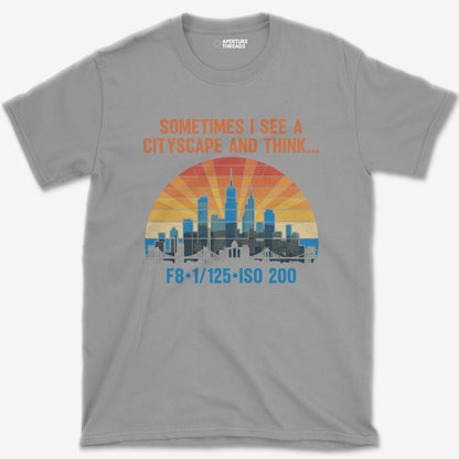 T-Shirt Sport Grey / S See City Scape T-Shirt