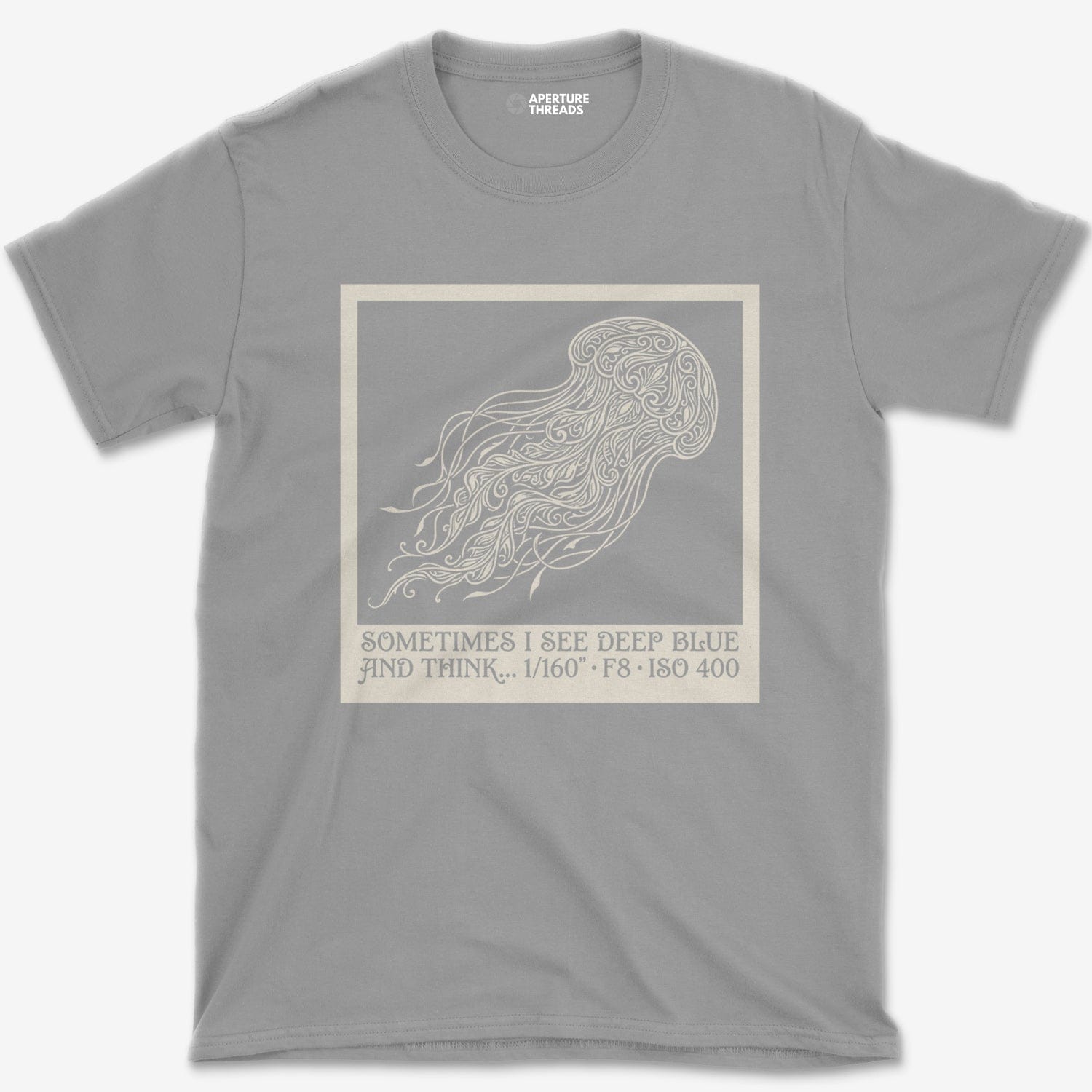 T-Shirt Sport Grey / S See Deep Blue T-Shirt