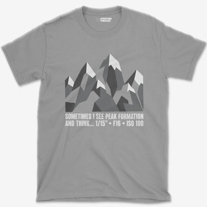 T-Shirt Sport Grey / S See Peaks T-Shirt