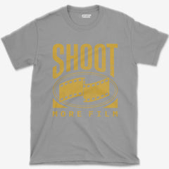 T-Shirt Sport Grey / S Shoot More Film T-Shirt