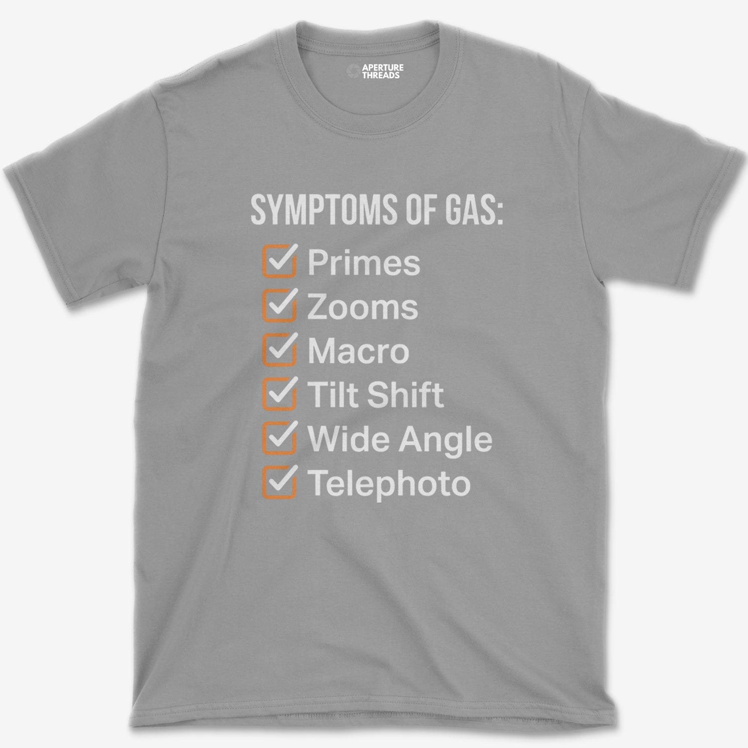 T-Shirt Sport Grey / S Symptoms Of Gas T-Shirt