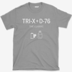 T-Shirt Sport Grey / S Tri-x + D-76 T-Shirt