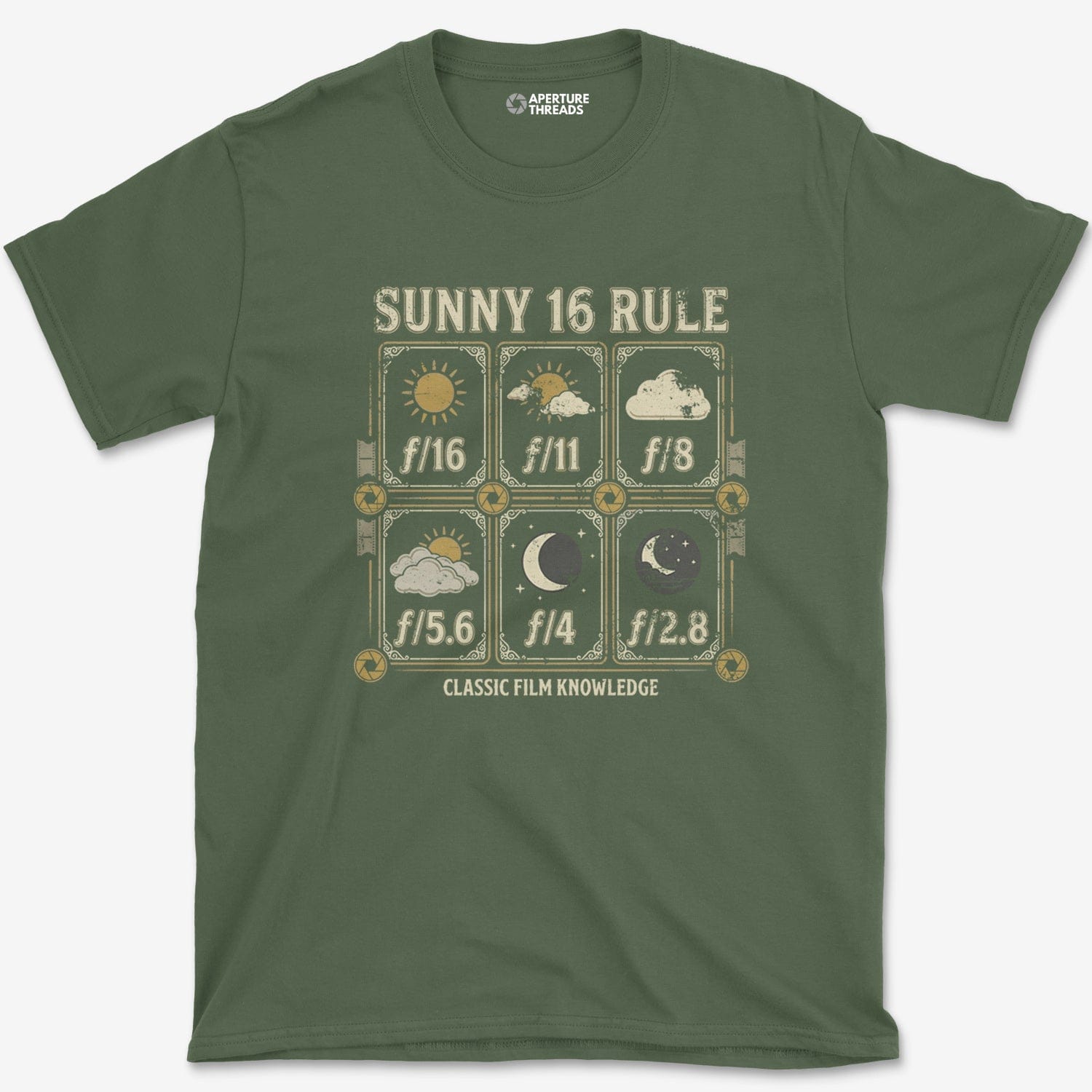 T-Shirt Sunny 16 Golden T-Shirt