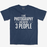 T-Shirt True Navy / S 3 People Heavyweight Tee