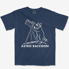 T-Shirt True Navy / S Astro Raccoon Heavyweight Tee