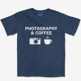 T-Shirt True Navy / S Coffee & Photography Heavyweight Tee