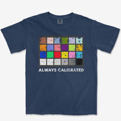 T-Shirt True Navy / S Color Checker Heavyweight Tee