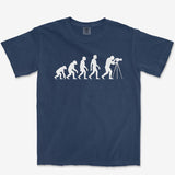 T-Shirt True Navy / S Evolution Man Heavyweight Tee
