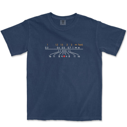 T-Shirt True Navy / S Field Scale - Premium T-Shirt