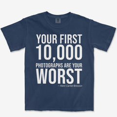 T-Shirt True Navy / S First 10000 Heavyweight Tee