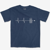 T-Shirt True Navy / S Heartbeat Classic Heavyweight Tee
