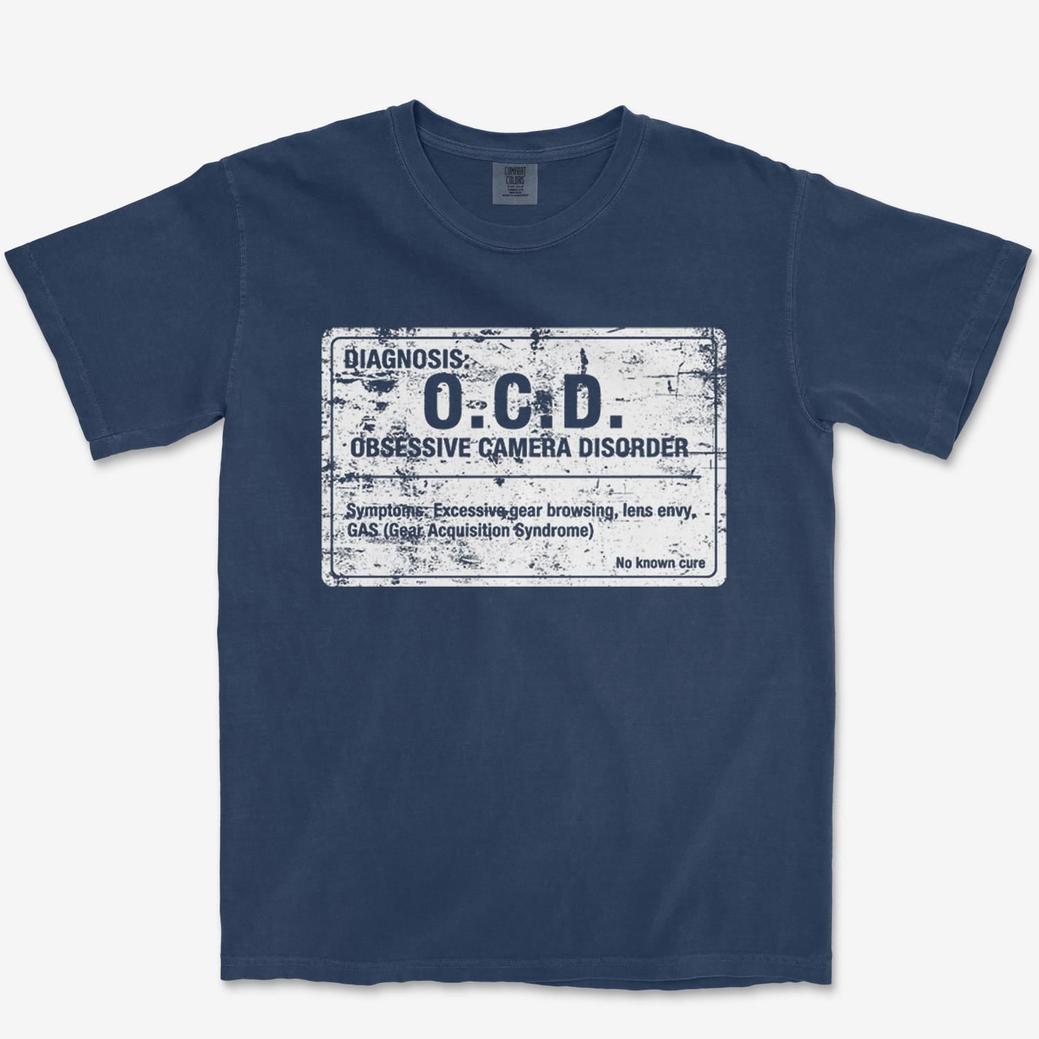 T-Shirt True Navy / S O.C.D. Heavyweight Tee