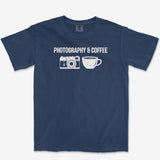 T-Shirt True Navy / S Photography & Coffee - Premium T-Shirt