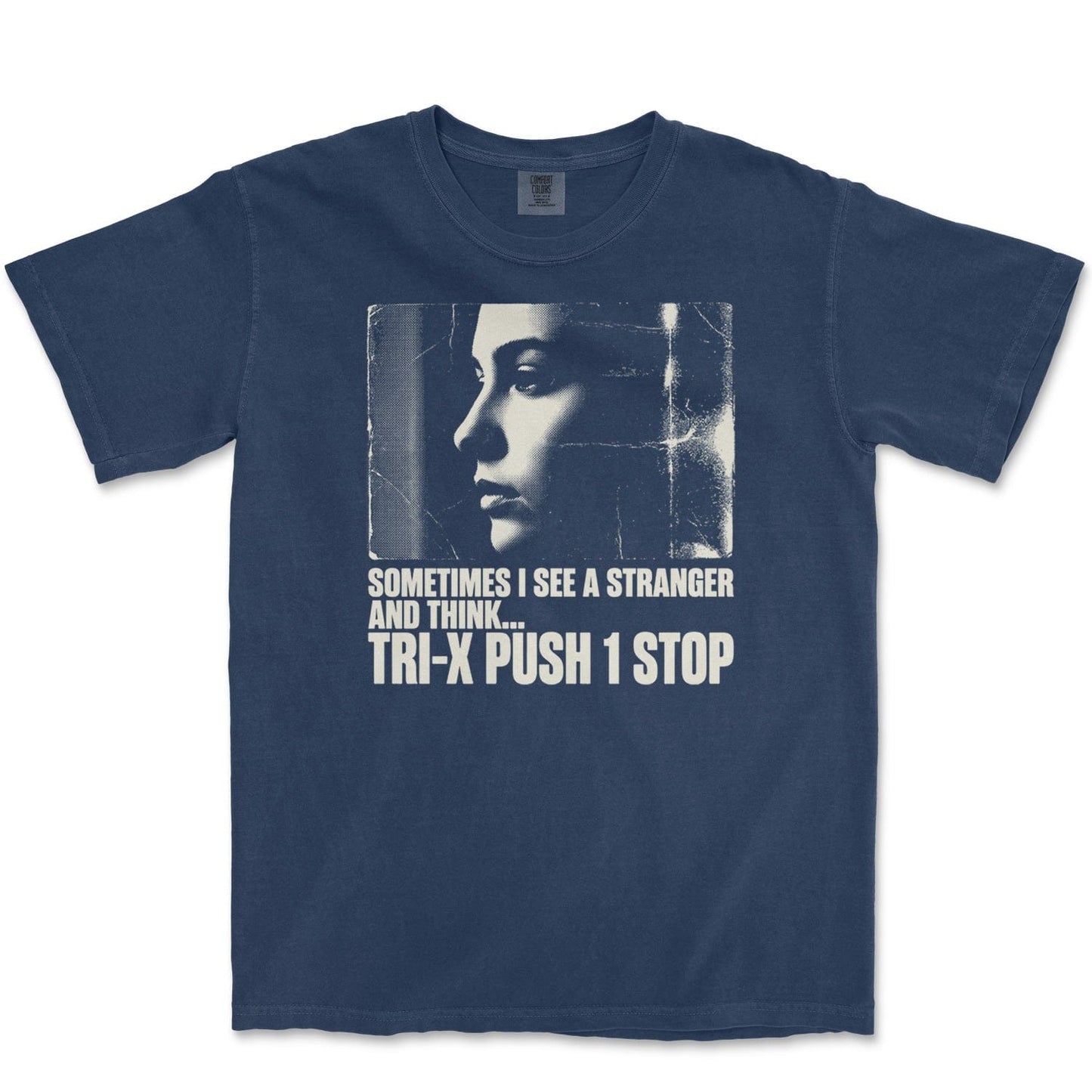 T-Shirt True Navy / S See A Stranger - Premium T-Shirt