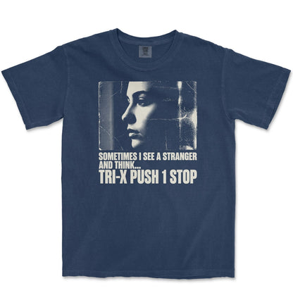 T-Shirt True Navy / S See A Stranger - Premium T-Shirt