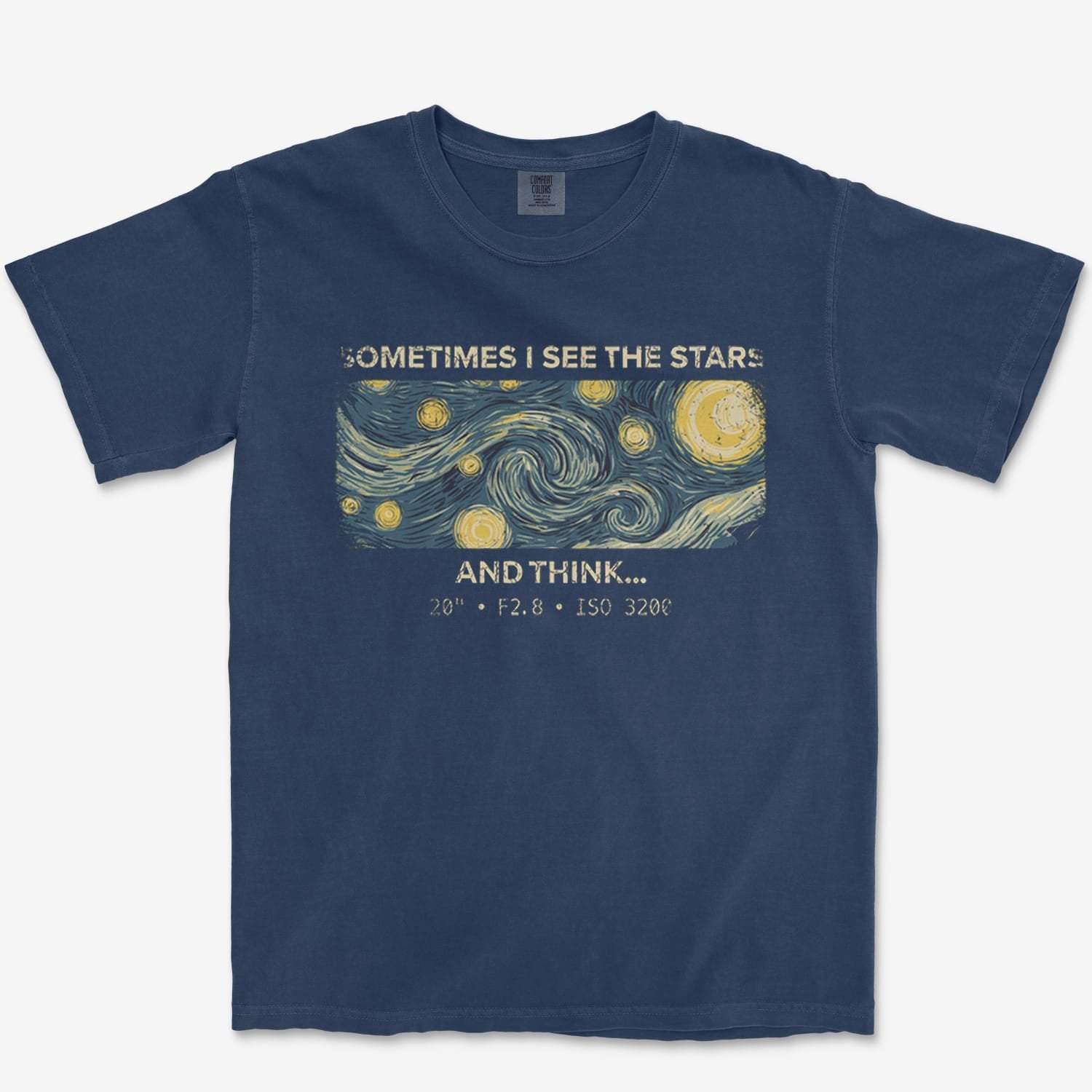 T-Shirt True Navy / S See The Stars Heavyweight Tee