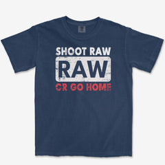T-Shirt True Navy / S Shoot RAW - Premium T-Shirt